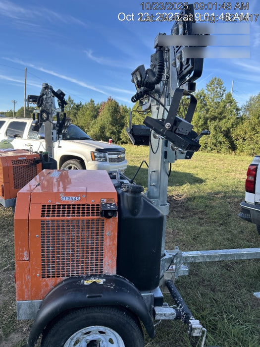 2024 Wanco WLTT-4MM4K Diesel, Deep Sea Controller, Shore Power Plug, Auto Start, (4) 350W LED Floodlights, 4kW Generator, 60 Gal Fuel Tank, 2" Ball, T3