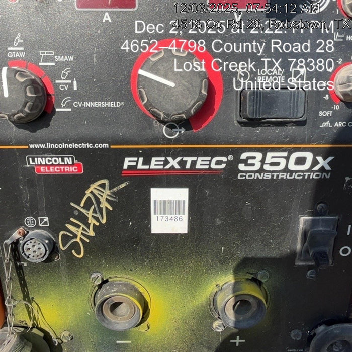 2021 LINCOLN ELECTRIC FLEXTEC 350X