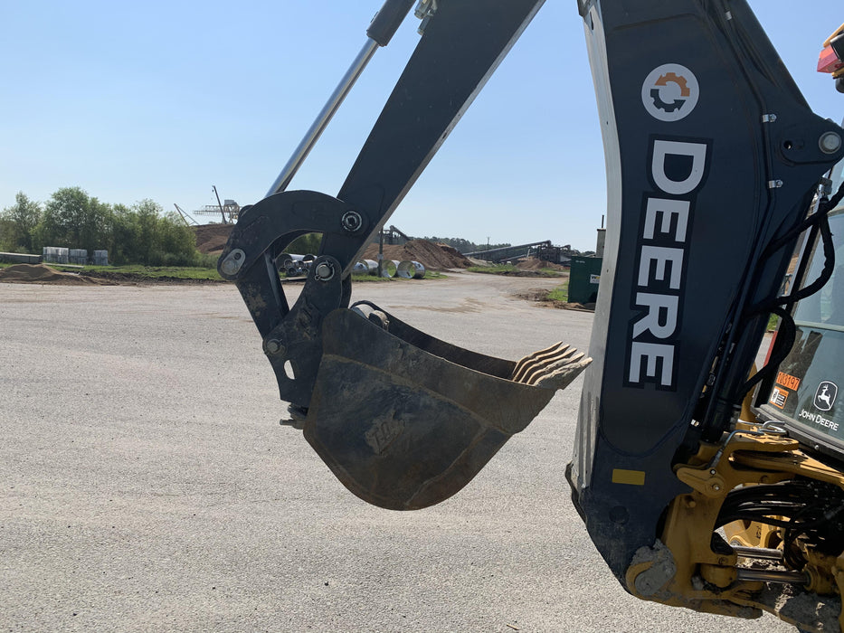 2020 John Deere 310LEP Cab/Heat/Air, 4WD, Standard Stick, Pilot Controls, 2 Way Hydraulics, TAG Manual QC