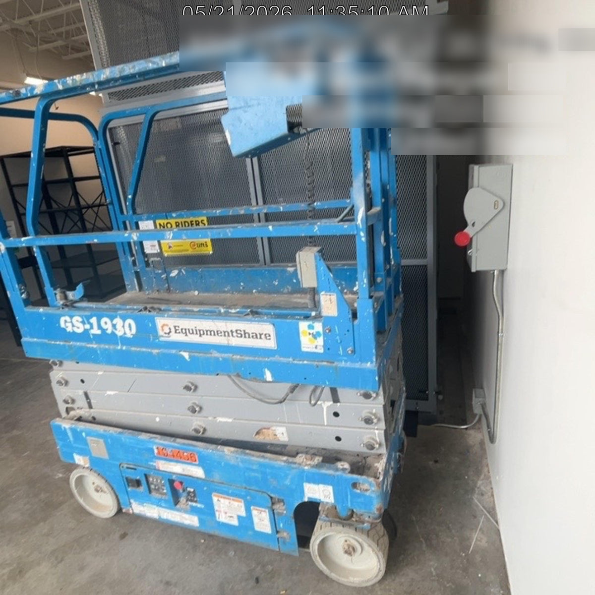 2020 Genie GS-1930 Fixed rails with chain entry gate - Pre A92.20