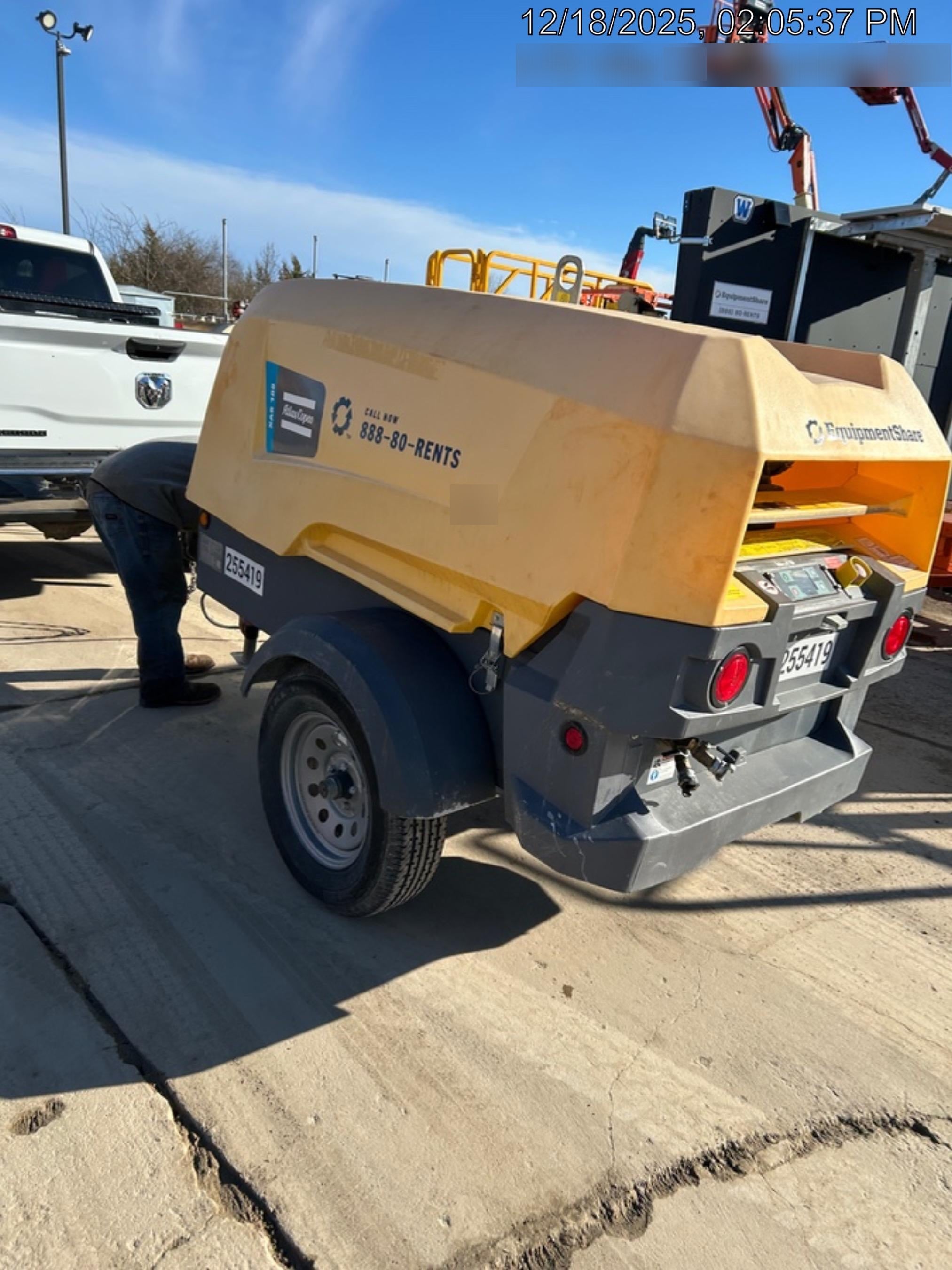2022 ATLAS COPCO XAS188 CWK