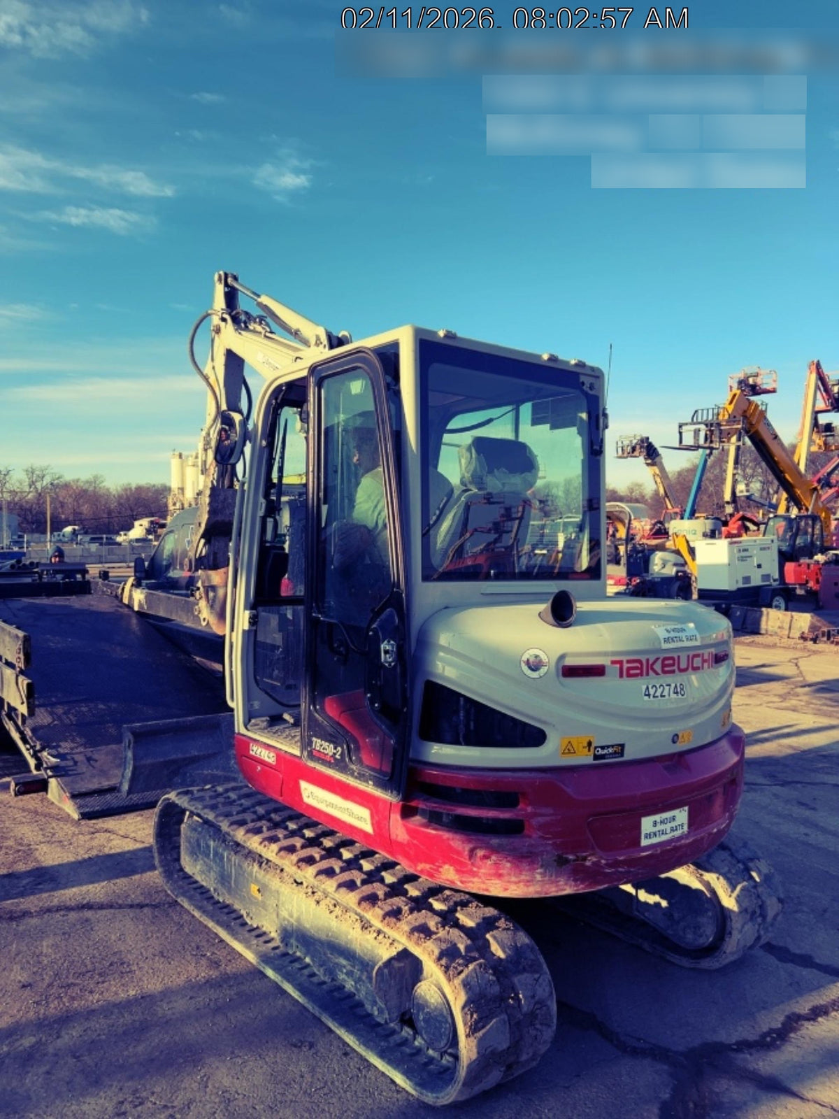 2024 TAKEUCHI TB250-2CR