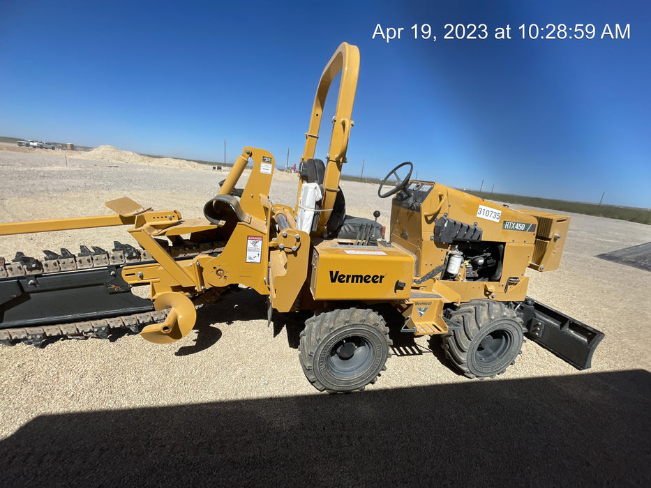 2023 VERMEER RTX450