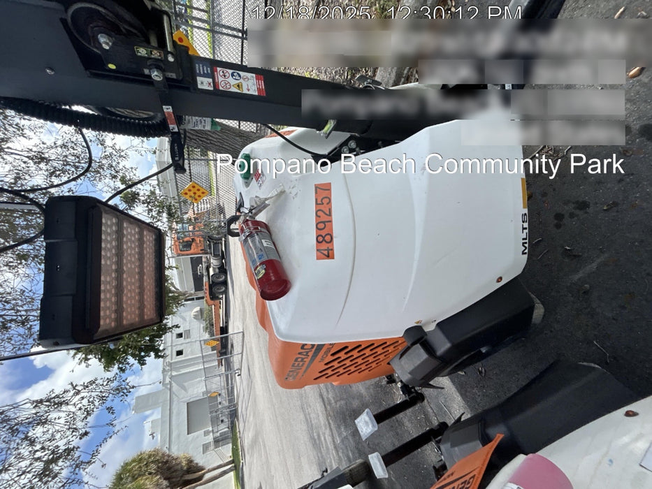 2025 Generac MLTS-4 Diesel, Mitsubishi L2E, 7.1 hp @1800 rpm, Flex Switch 120V Input, Powerzone Controller, (4) 320W LED Lights, 4kW Generator, 39.9 Gal Fuel Tank, 2" Ball, T3, ES Decals