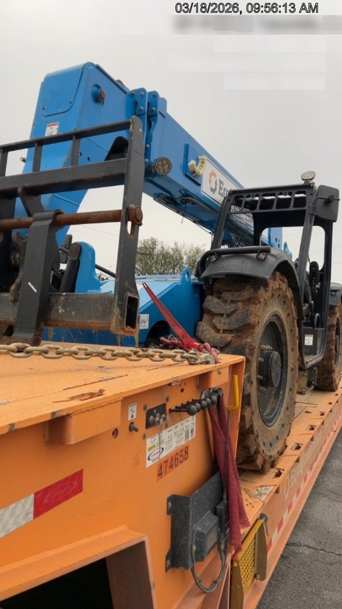 2019 Genie GTH-636 Canopy, Solid RT Tires, LED Work Lights, Beacon 60" QA Carriage, 48" Forks
