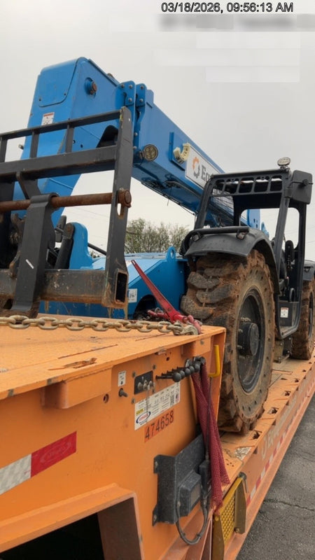 2019 Genie GTH-636 Canopy, Solid RT Tires, LED Work Lights, Beacon 60" QA Carriage, 48" Forks