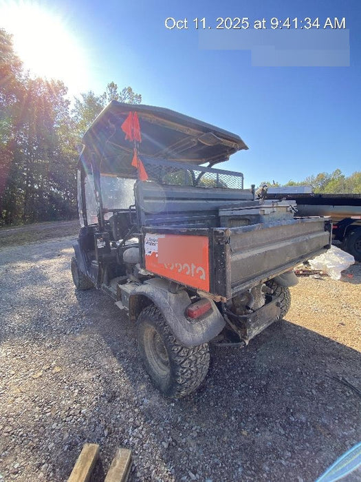 2020 Kubota RTV-X1140W-H Canopy, 4-Seater, Diesel, Windshield Acrylic Clear, Strobe Light, Backup Alarm