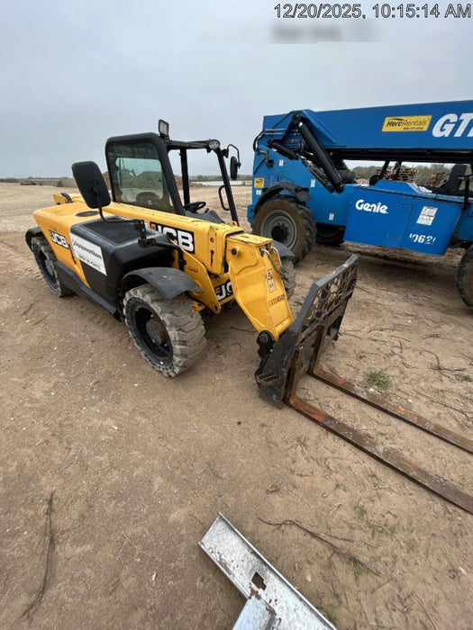 2020 JCB 505-20TC Canopy, Solid Tires, Work Lights, Beacon, Aux Hydraulics, Back up Alarm, ES Decals
