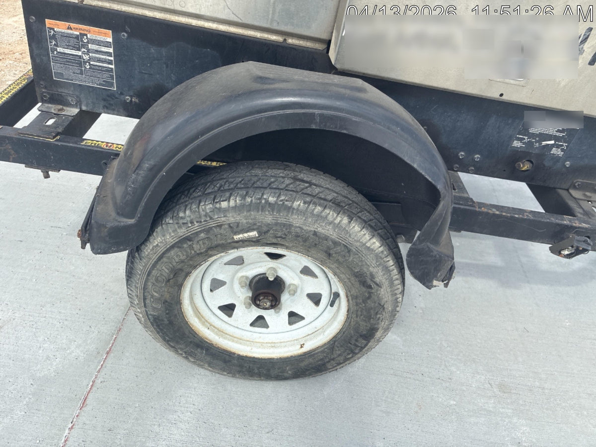 2019 Lincoln Electric Vantage 322 Ready-Pak 3, Two Wheel Trailer, Fender and Light Kit, Cable Rack