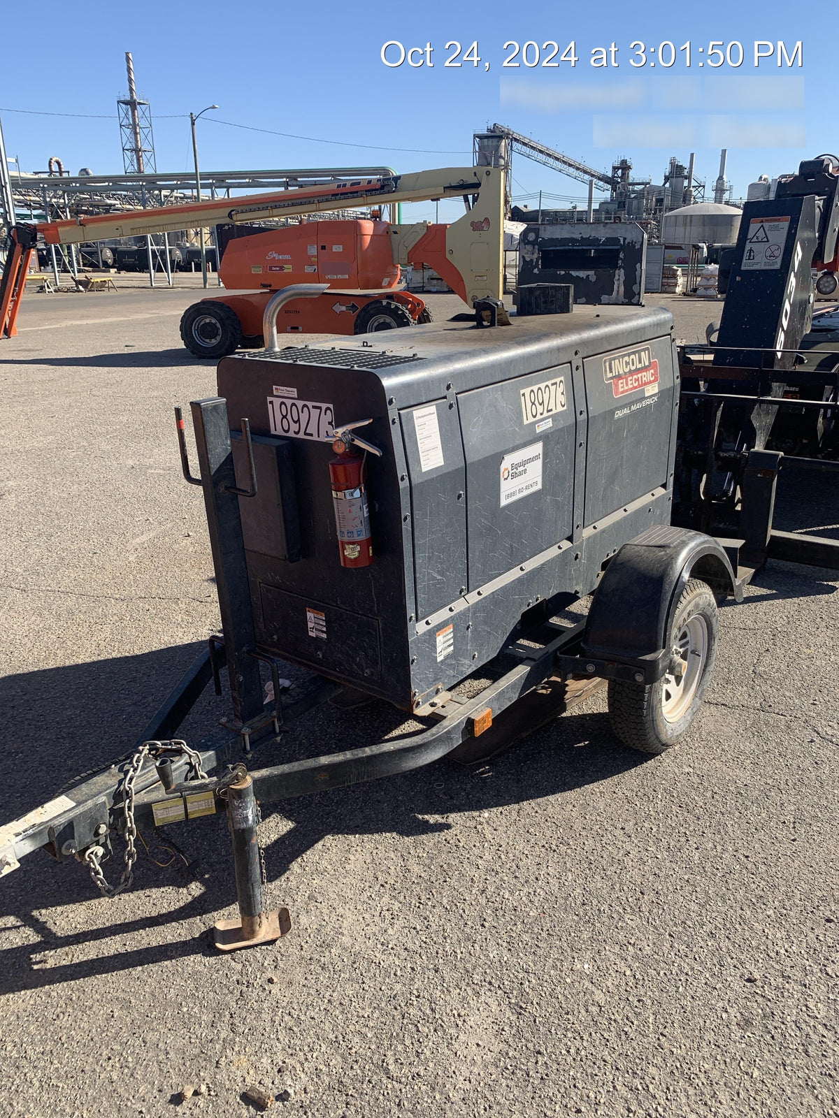 2021 Lincoln Electric Dual Maverick 200/200X Ready Pak 3, Includes Trailer, Cable Rack, Fender Light Kit