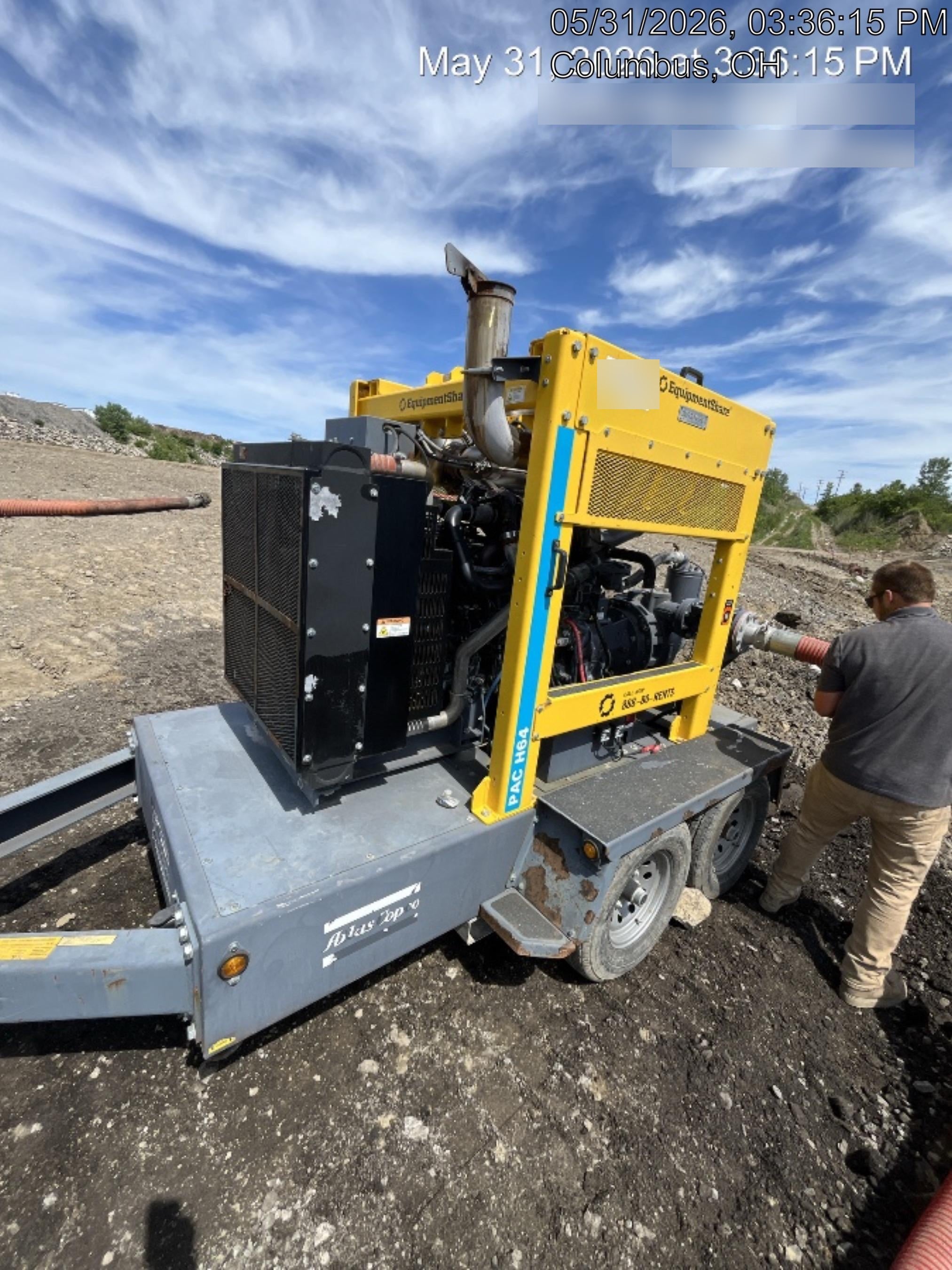 2021 ATLAS COPCO PAC H64 JD
