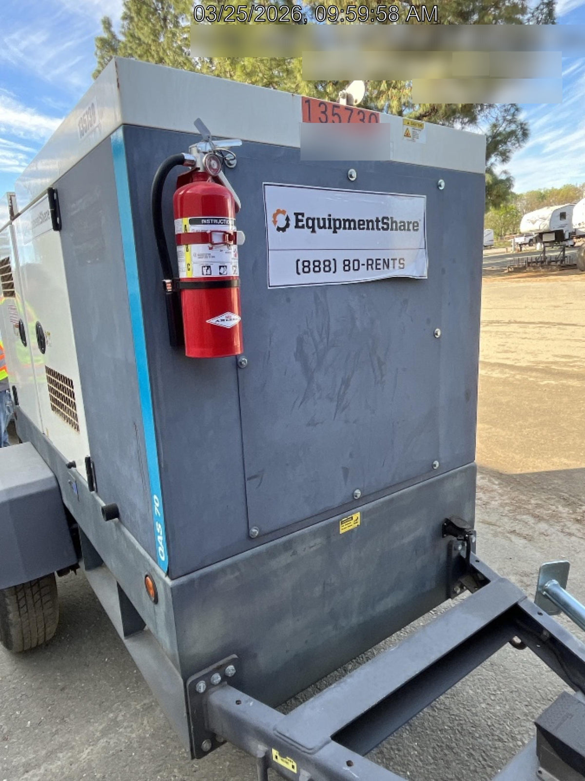2021 ATLAS COPCO QAS 70