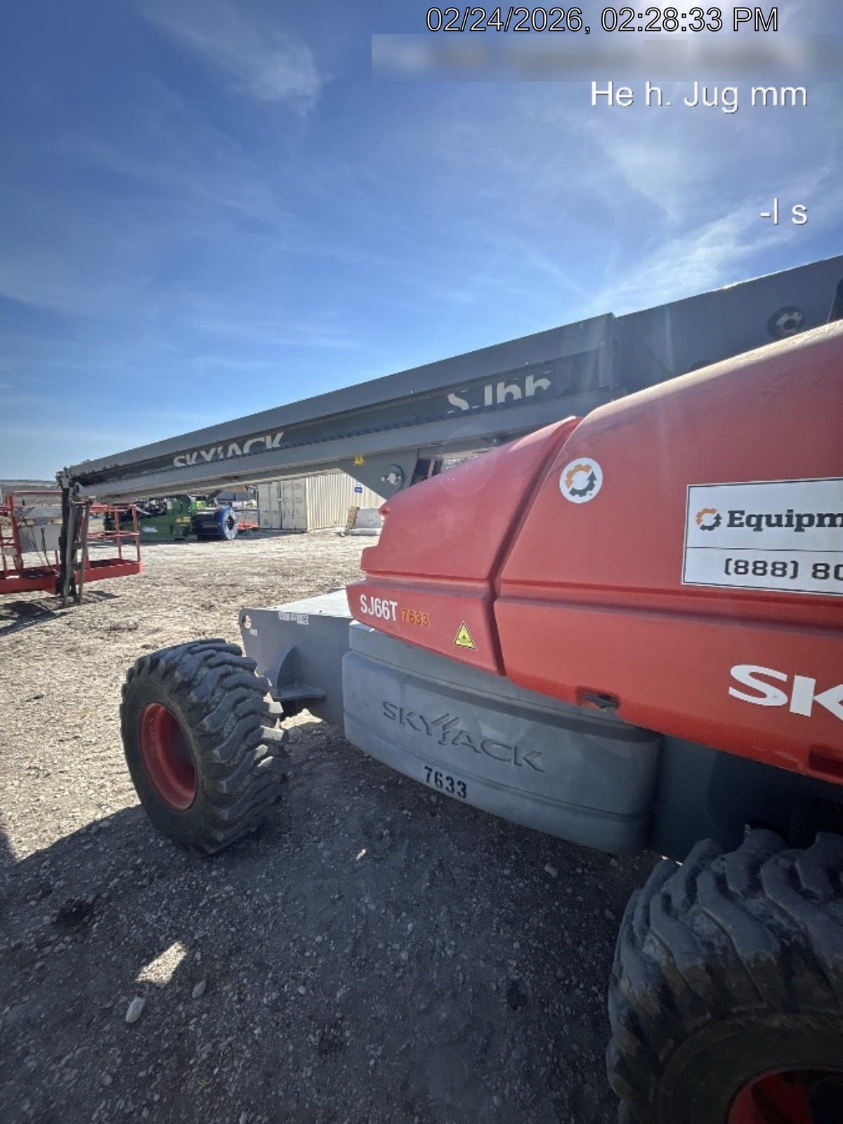2018 SKYJACK SJ66T