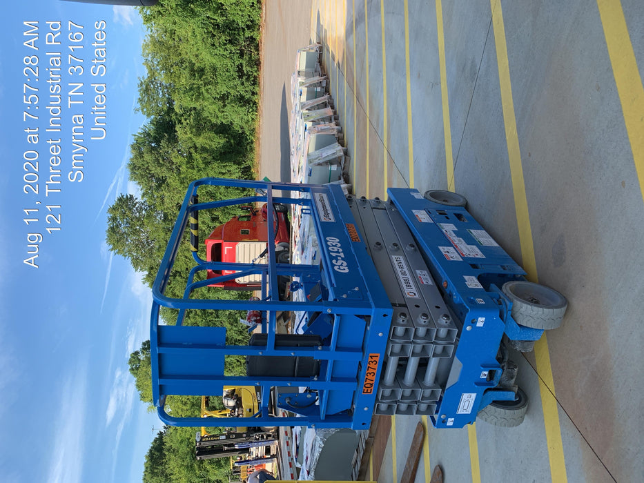 2020 Genie GS-1930 Fixed rails with chain entry gate - Pre A92.20