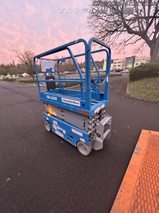 2020 Genie GS-1930 Standard Machine, 800W Inverter