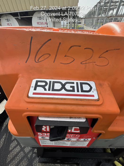 2021 RIDGID 535