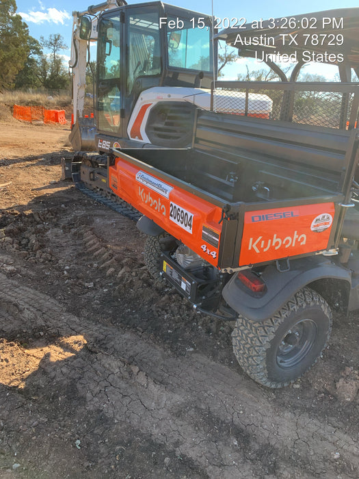2022 Kubota RTV-X1140W-H Plastic Canopy, Windshield Acrylic Clear, LED Strobe Light, Wire Harness Kit, Back up Alarm