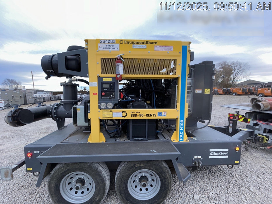 2022 ATLAS COPCO PAC H108 JD