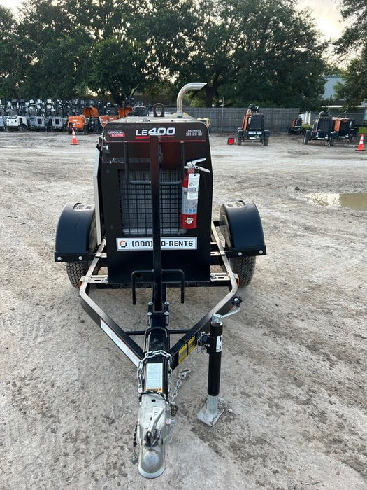 2024 Lincoln Electric LE400 Kubota V1505, Trlr, Cable Rack, Light Kit, ES Decals, T3