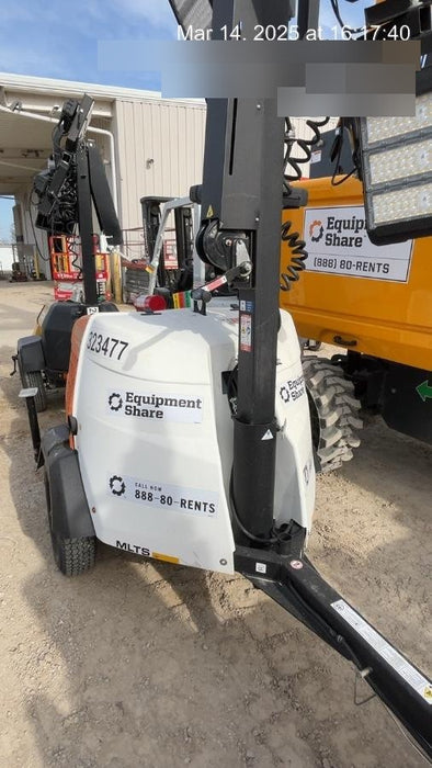 2023 Generac MLT2 Diesel, Flex Switch 120V Input, Powerzone Controller, (4) 320W LED Lights, 4kW Generator, 39.9 Gal Fuel Tank, 2" Ball, T3