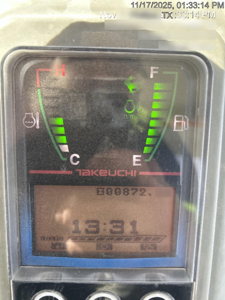 2023 TAKEUCHI TB250-2R