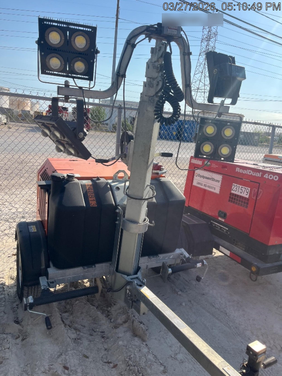 2024 Wanco WLTT-4MM4K Diesel, Deep Sea Controller, Shore Power Plug, Auto Start, (4) 350W LED Floodlights, 4kW Generator, 60 Gal Fuel Tank, 2" Ball, T3