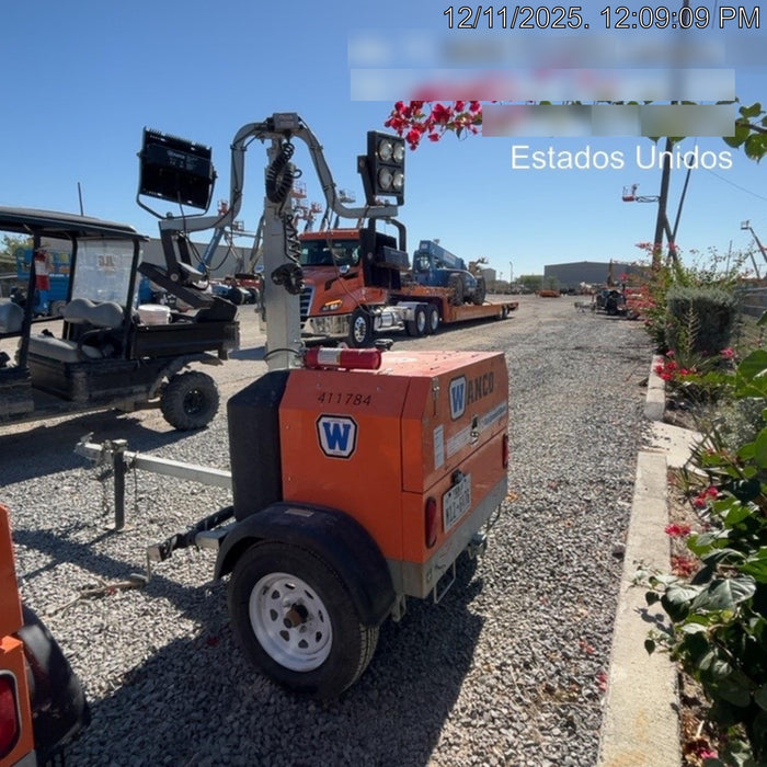 2024 Wanco WLTT-4MM4K Diesel, Deep Sea Controller, Shore Power Plug, Auto Start, (4) 350W LED Floodlights, 4kW Generator, 60 Gal Fuel Tank, 2" Ball, T3