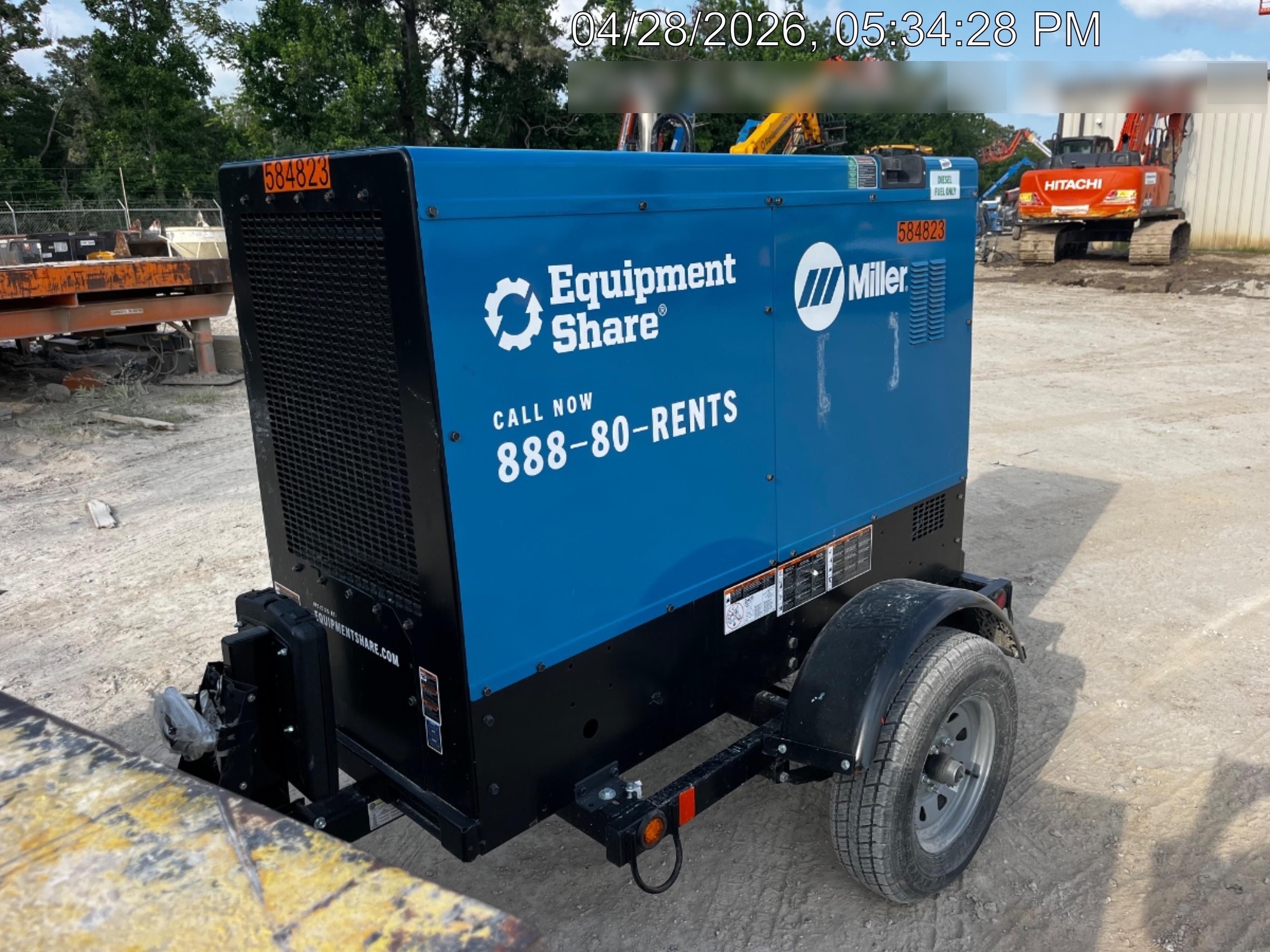 2025 MILLER ELECTRIC BIG BLUE 500
