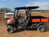 2021 Kubota RTV-X1140W-H Plastic Canopy, Windshield Acrylic Clear, LED Strobe Light, Wire Harness Kit, Back up Alarm