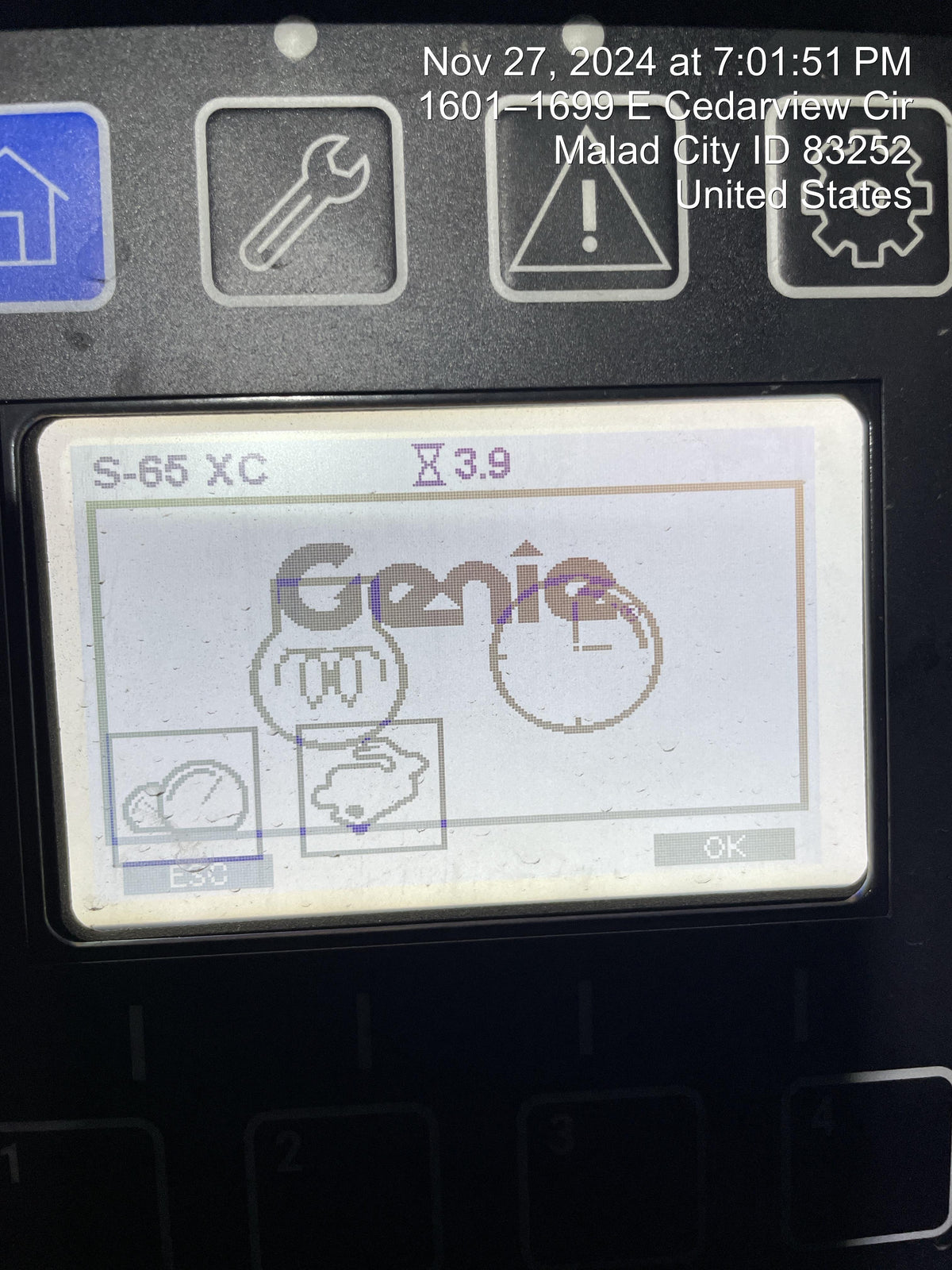 2024 GENIE S-65 XC