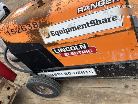 2021 Lincoln Electric Ranger 305 LPG LPG One-Pak (includes undercarriage, tank holder & tank strap) ORANGE
