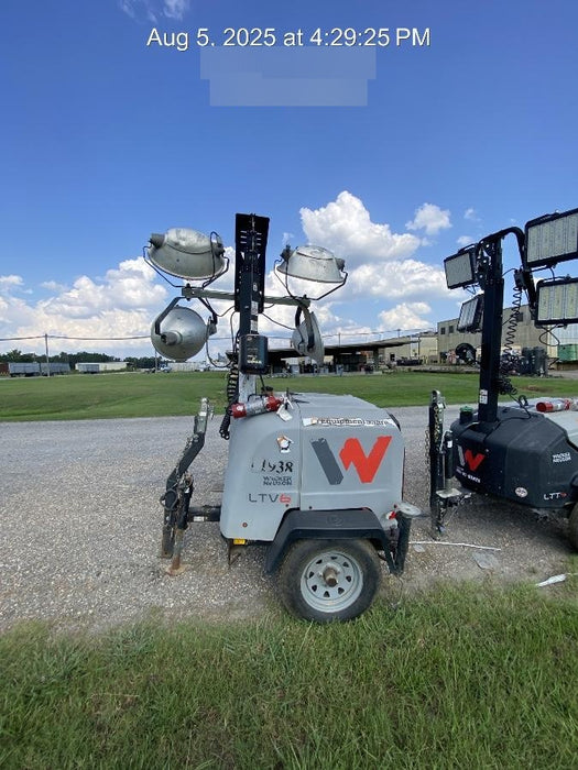 2019 Wacker Neuson LTV6K-MH Power mast, 1100W MH, Fuel Sensors, Wiring Harness