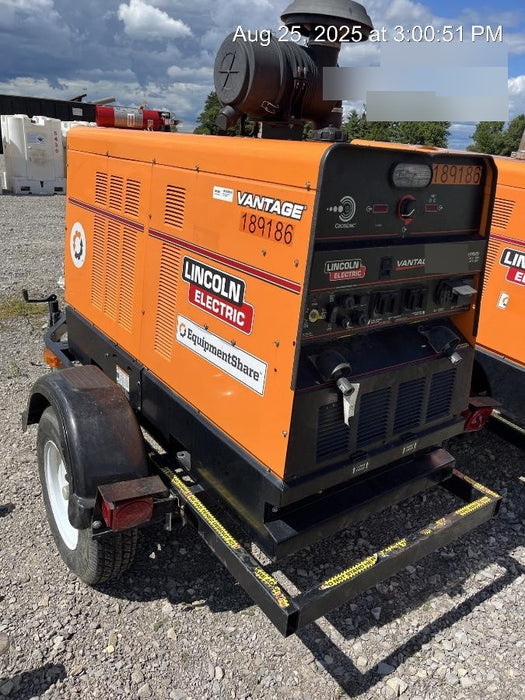 2021 Lincoln Electric Vantage 549X Ready Pak 3, ORANGE (includes trailer, cable rack, fender light kit)