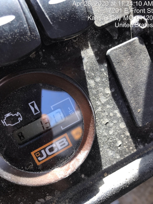 2020 JCB 510-56 Cab/Heat/Air, 74 HP, Solid Tires, STD Worklight, Beacon, Aux Hydraulics, Lifting Eye, Back up Alarm w/66" Carriage/60" Forks