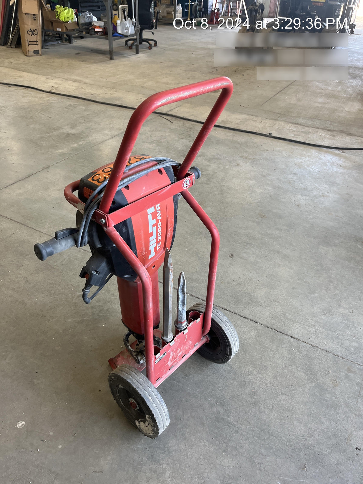 2021 HILTI TE 3000-AVR