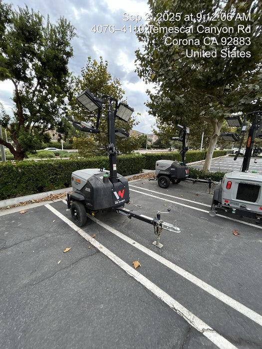 2024 Wacker Neuson LTT4 Diesel, Kohler KDW702, Deep Sea Controller, Auto Start, LED 320W, Bypass Outlet, T3