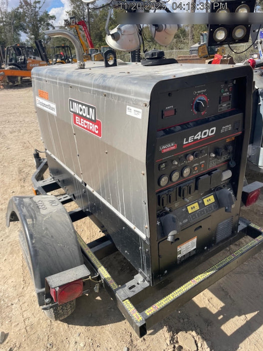 2024 Lincoln Electric LE400 Kubota V1505, Trlr, Cable Rack, Light Kit, ES Decals, T3