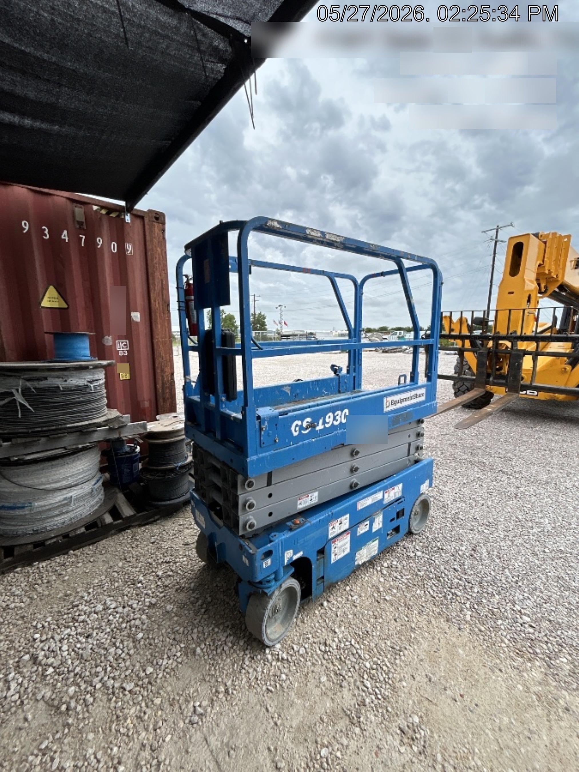 2019 Genie GS-1930 Fixed rails with chain Entry