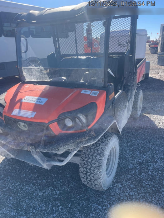 2019 Kubota RTV-XG850WL-H 4wd Utility Cart, Gas, 2 Seat, LED Strobe, Windshield Tempered Glass, Plastic Canopy, Wire Harness Kit, Backup Alarm