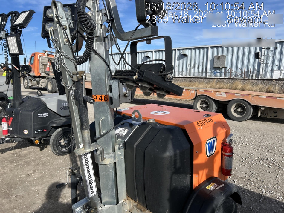 2024 Wanco WLTT-4MM4K Diesel, Deep Sea Controller, Shore Power Plug, Auto Start, (4) 350W LED Floodlights, 4kW Generator, 60 Gal Fuel Tank, 2" Ball, T3
