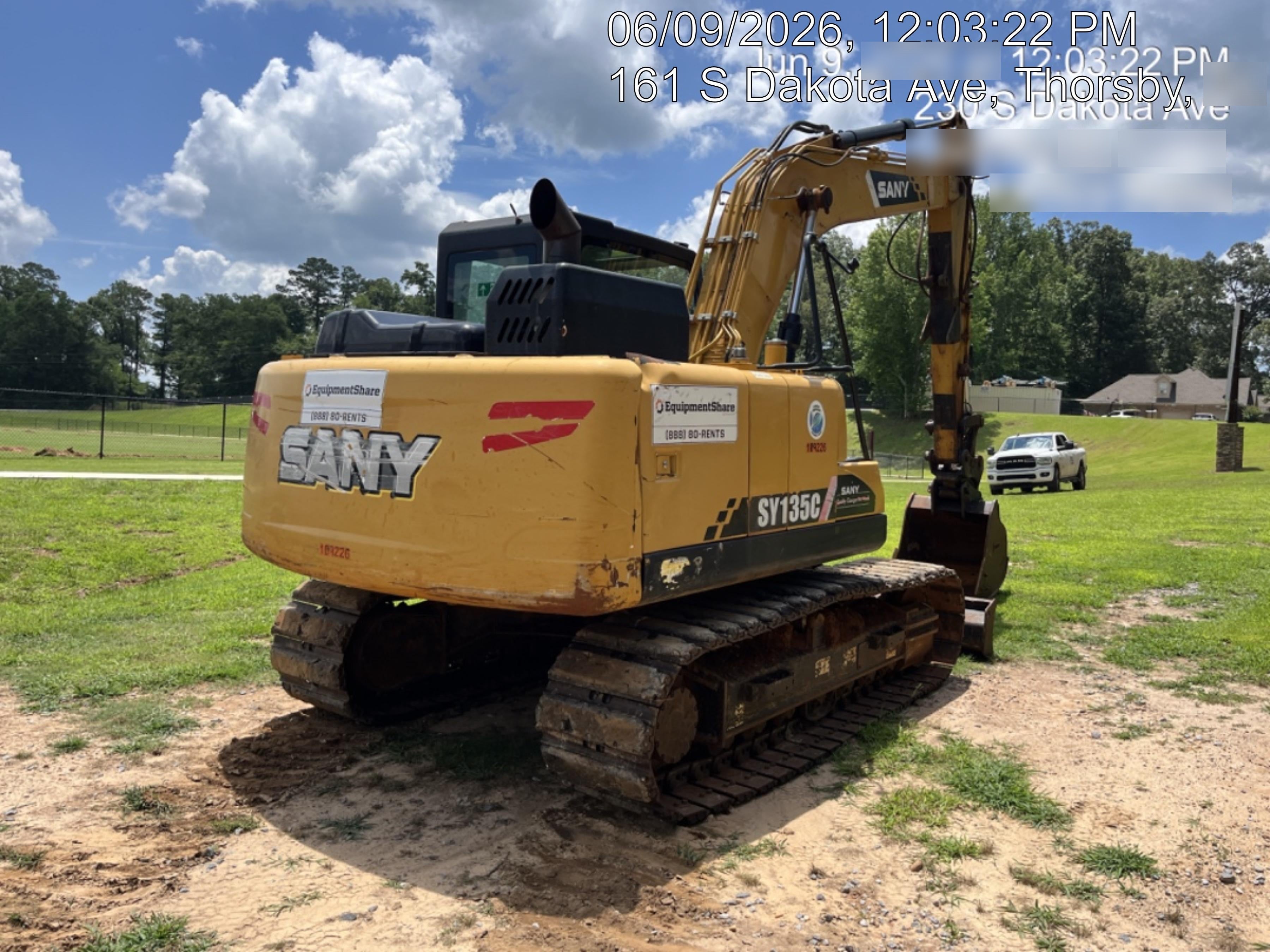 2020 SANY SY135C