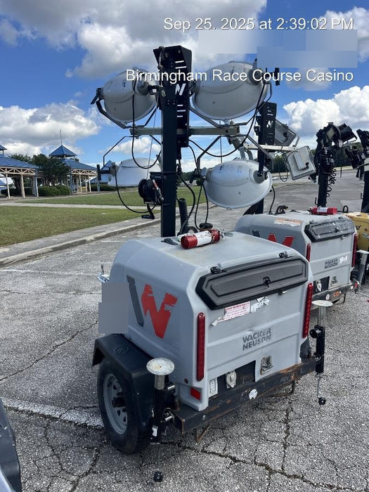 2019 Wacker Neuson LTV6L-MH Wacker Neuson LTV6L Mobile Light Tower w/Fuel Level Sensor Installed