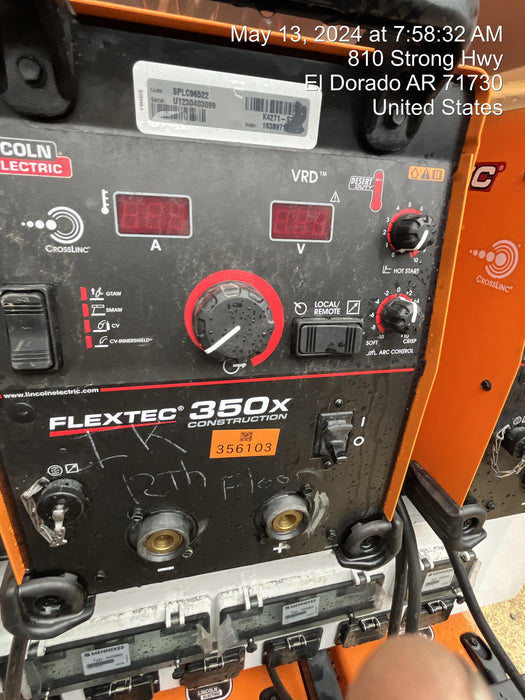 2023 LINCOLN ELECTRIC FLEXTEC 350X