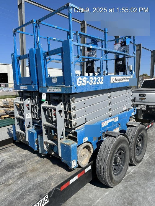 2018 Genie GS-3232 Genie GS-3232 Scissor Lift w/Standard Options