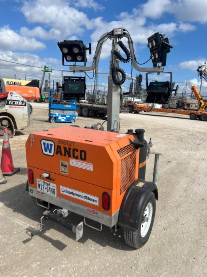 2024 Wanco WLTT-4MM4K Diesel, Deep Sea Controller, Shore Power Plug, Auto Start, (4) 350W LED Floodlights, 4kW Generator, 60 Gal Fuel Tank, 2" Ball, T3