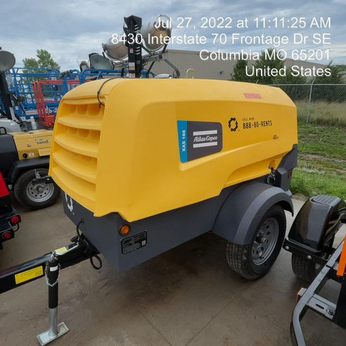 2022 ATLAS COPCO XAS188 CWK