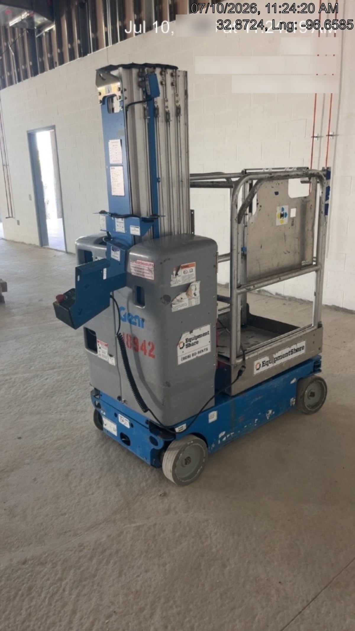 2018 GENIE GR-20