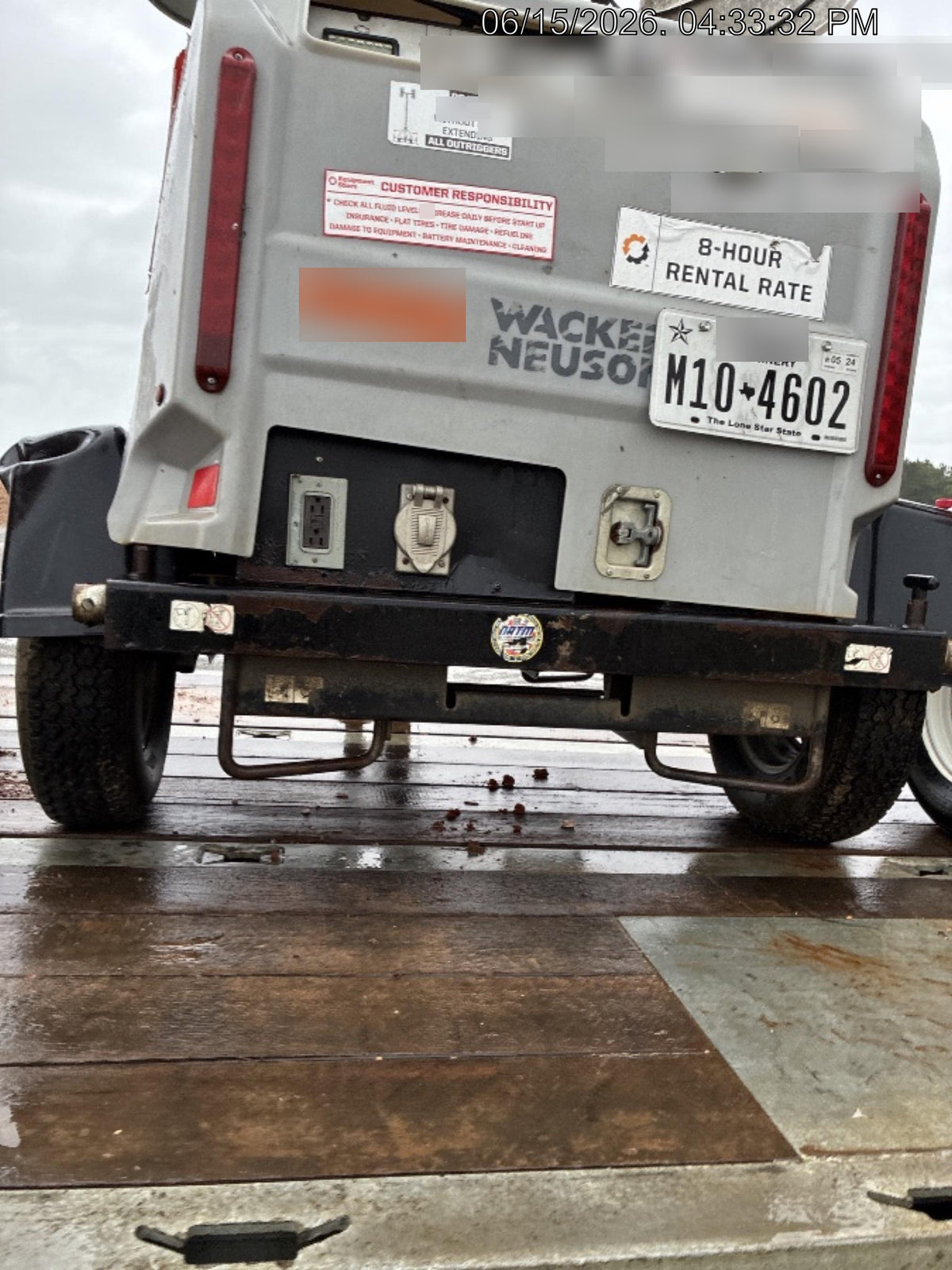 2019 Wacker Neuson LTV6L-MH Standard Options, ES Track Hardware, Fuel Level Sensor