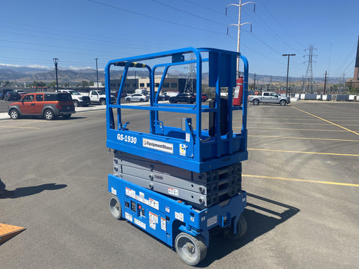 2020 Genie GS-1930 Fixed rails with chain entry gate - Pre A92.20