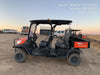 2022 Kubota RTV-X1140W-H Plastic Canopy, Windshield Acrylic Clear, LED Strobe Light, Wire Harness Kit, Back up Alarm